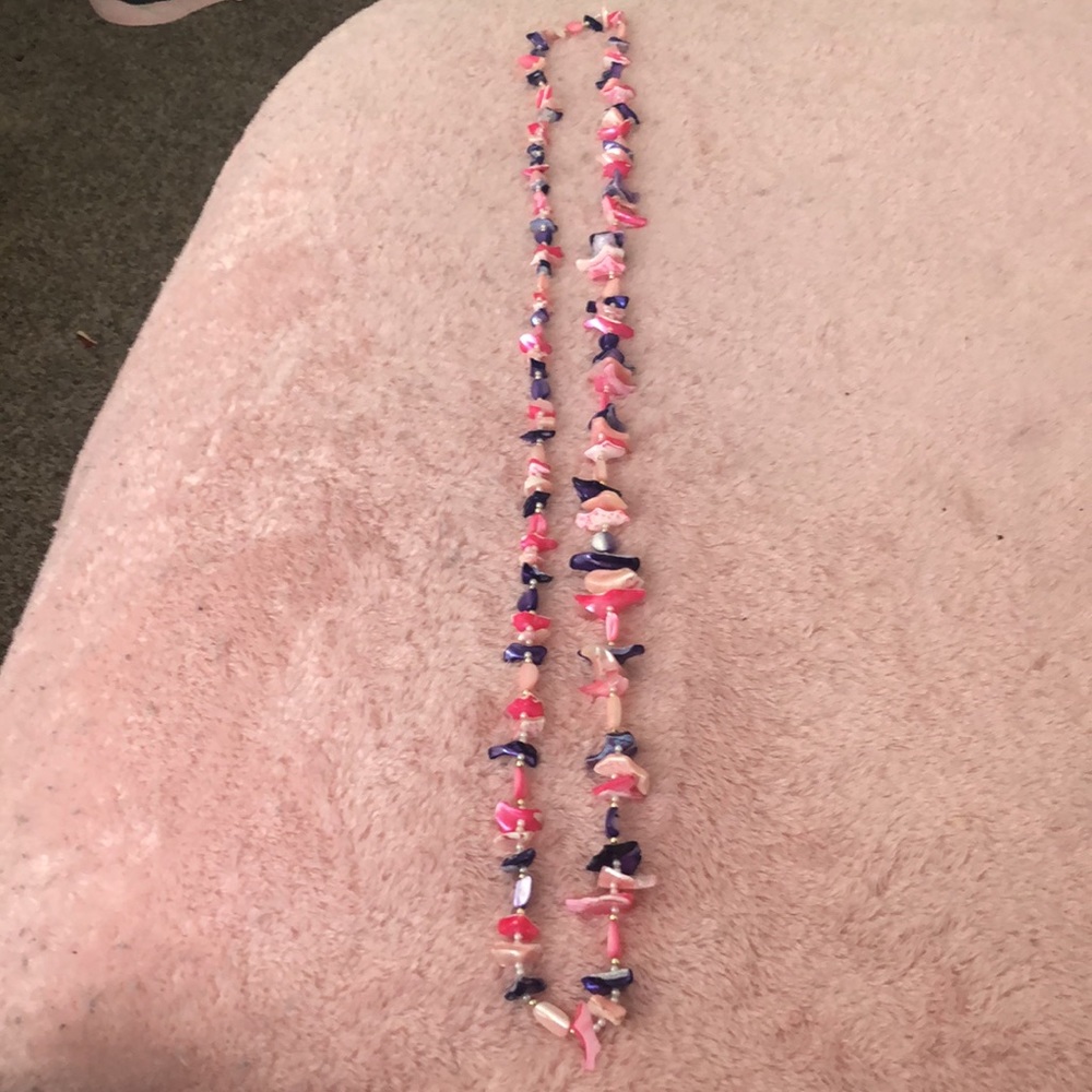 Super Cute Multi Colored Necklace - image 3